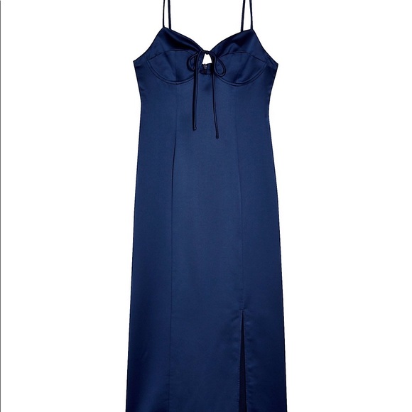 Topshop Midi Slip Dress - Picture 4 of 5